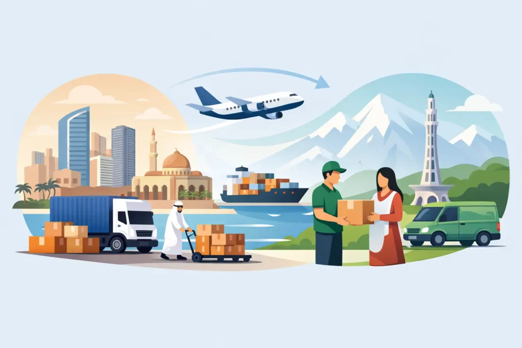Ajman to Pakistan Cargo Made Simple