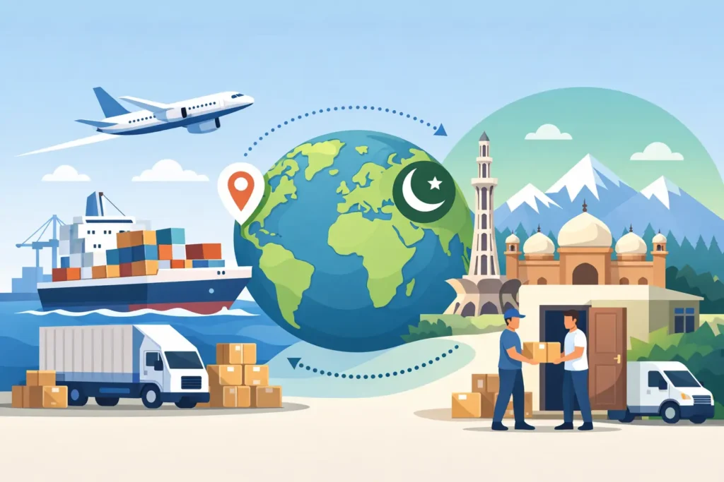 Cargo to Pakistan Door to Door Explained