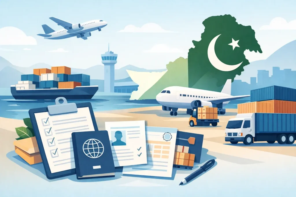 Documents Needed to Send Cargo to Pakistan