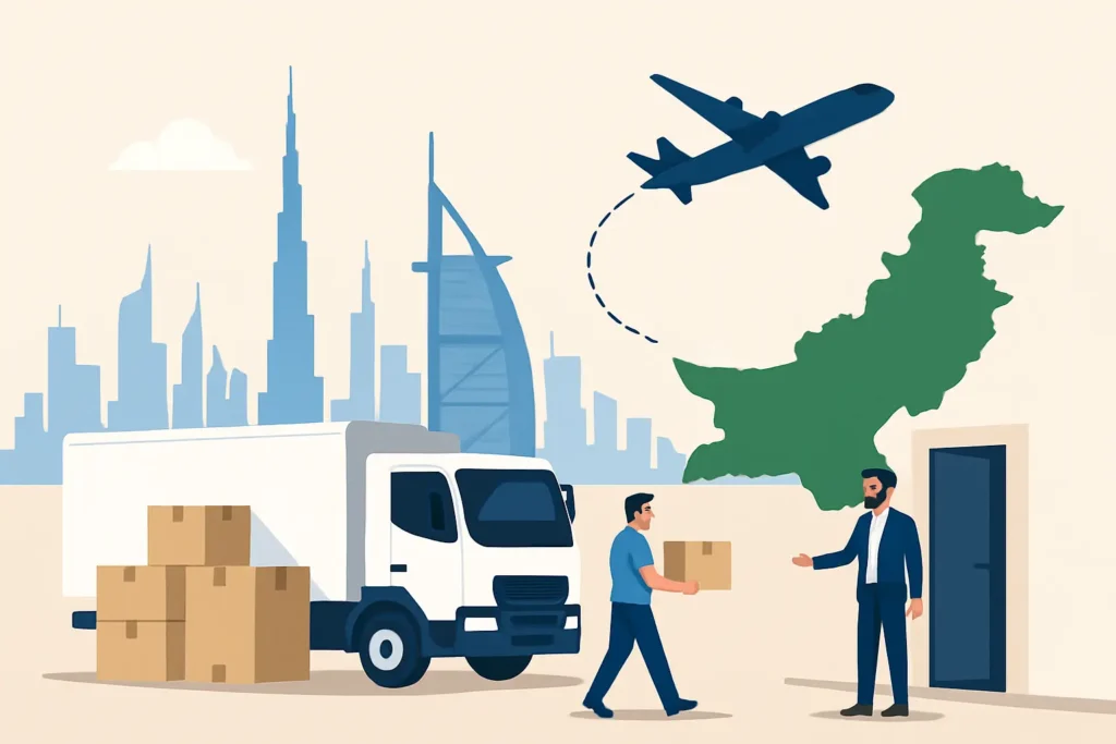 Door-to-Door Cargo Dubai to Pakistan: What to Expect