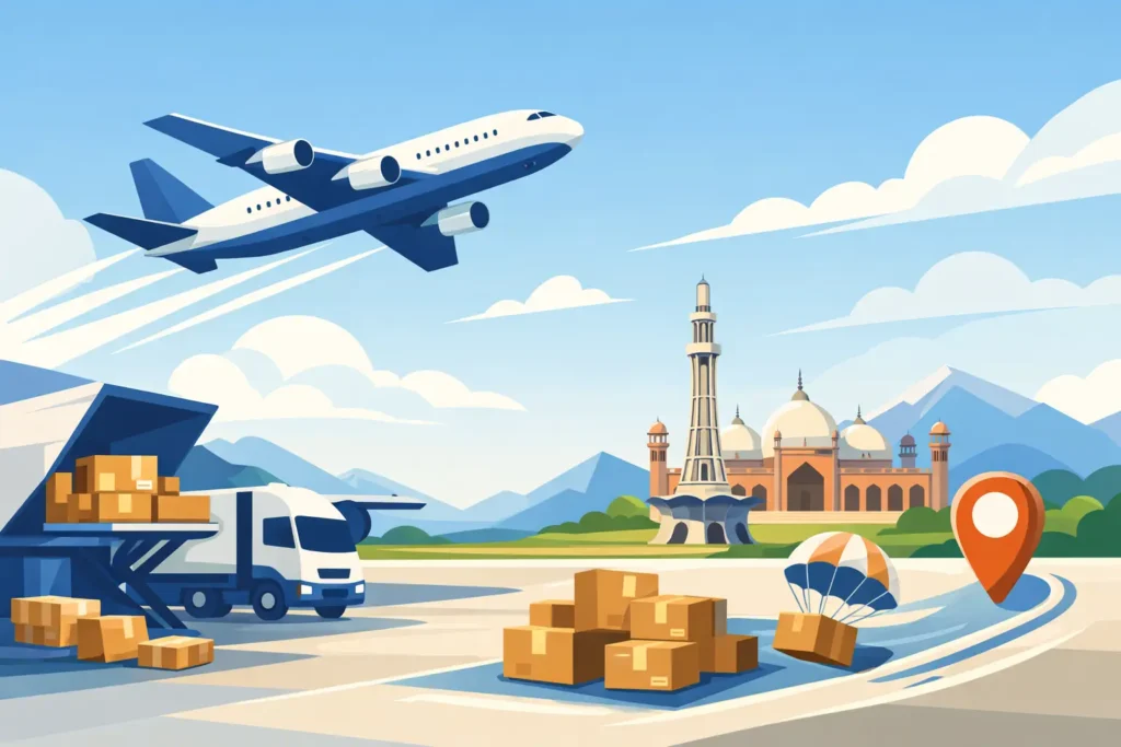 Fast Air Cargo to Pakistan for Urgent Parcels