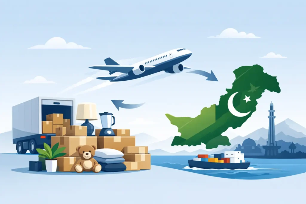 How to Send Household Items to Pakistan