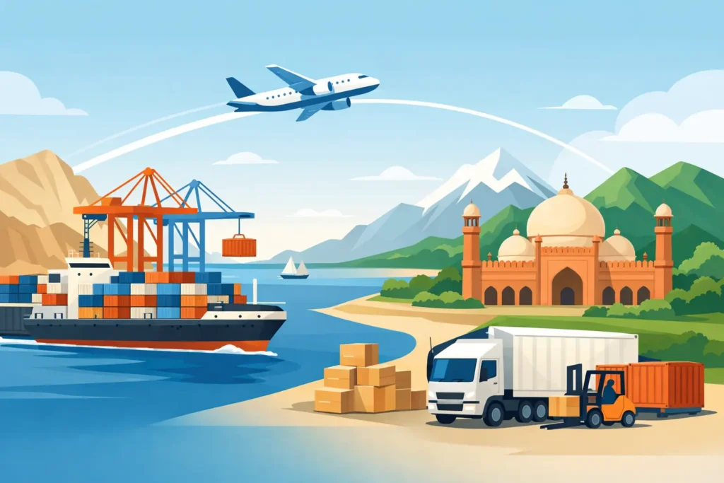 Khor Fakkan to Pakistan Cargo Made Simple