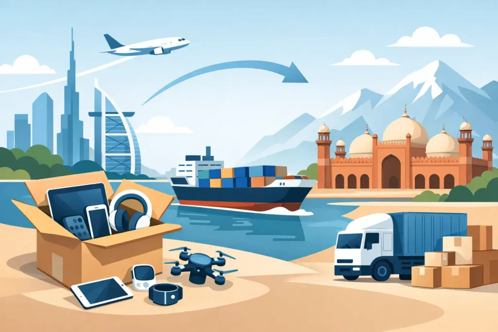 Ship Electronics to Pakistan From UAE