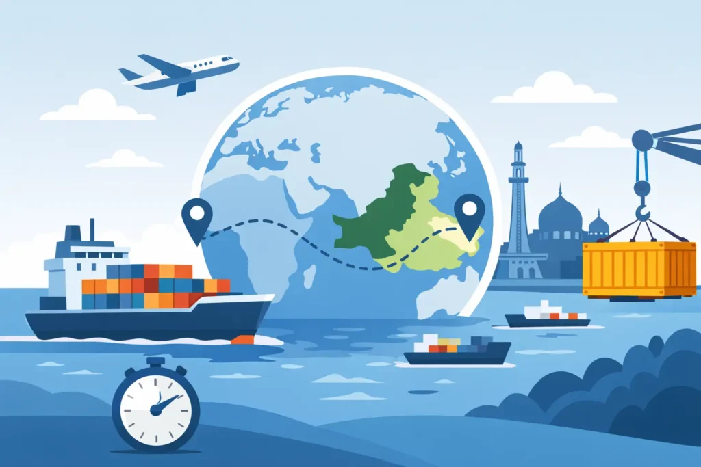 How Long Does Sea Freight Take to Pakistan?