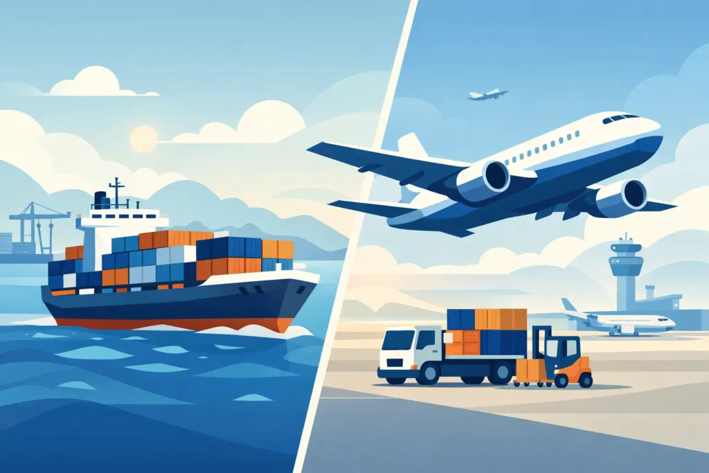 Sea Cargo Versus Air Cargo: Which Fits?