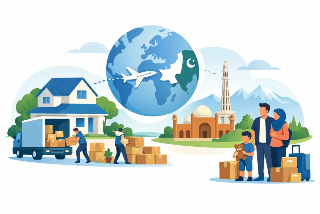 Full House Shifting to Pakistan Made Simple