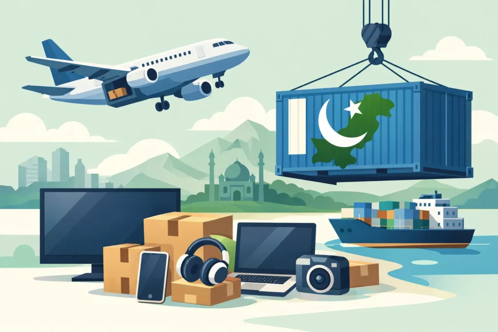 General Electronics Cargo to Pakistan