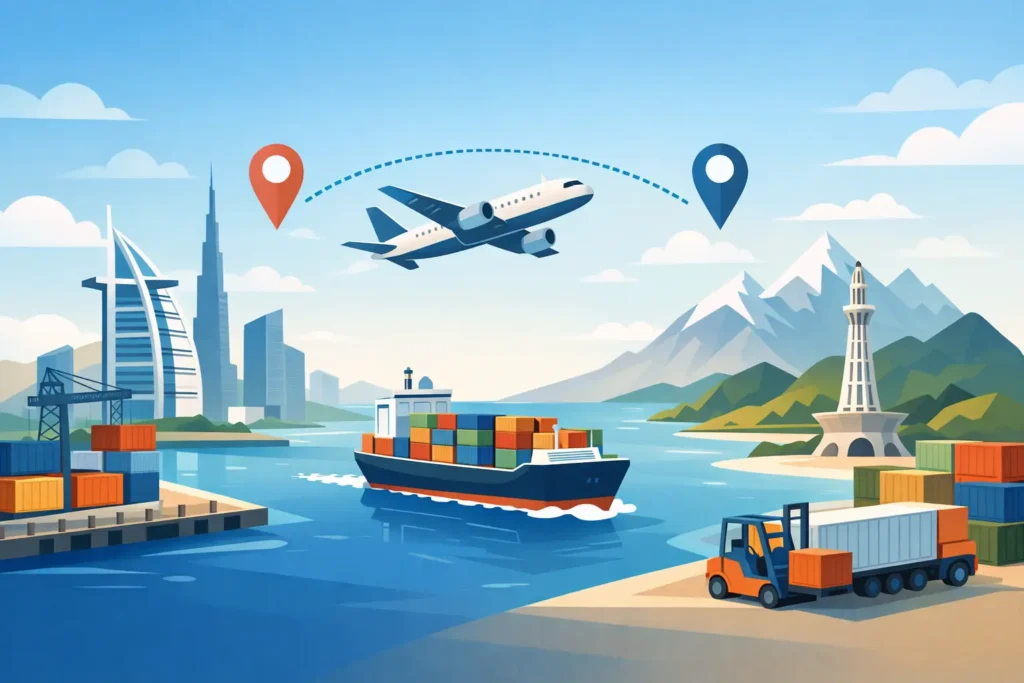 Guide to Container Shipping From UAE to Pakistan