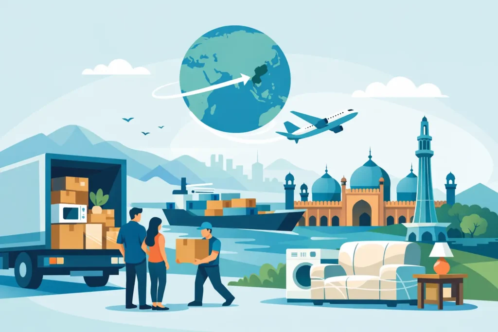 Household Cargo to Pakistan Done Right