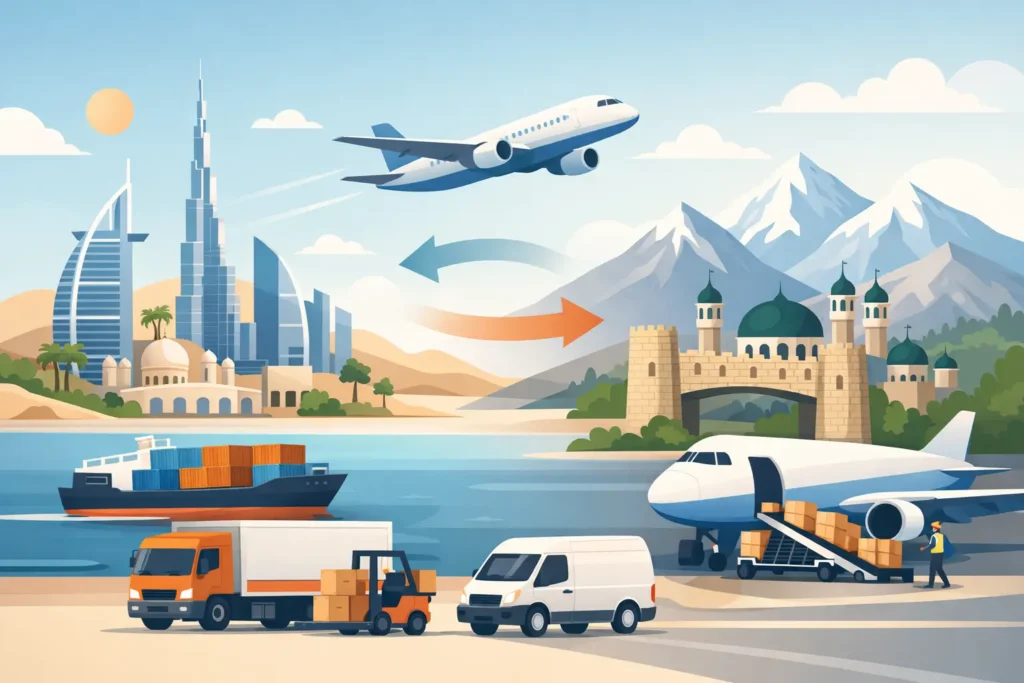 UAE to Peshawar Cargo Made Simple