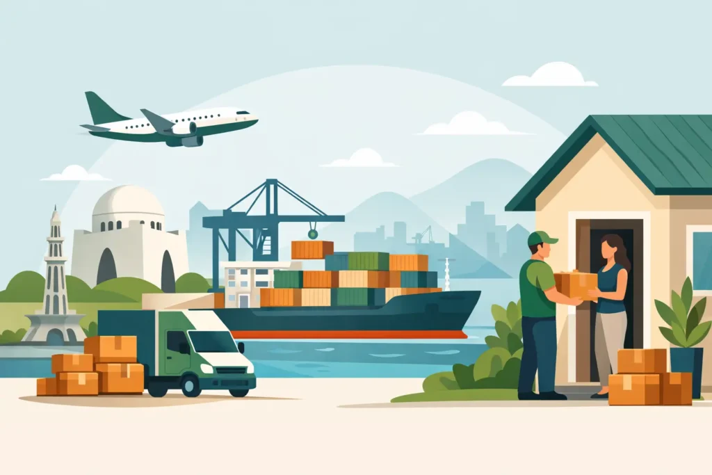 BS Pakistan Cargo for Safe Door-to-Door Shipping