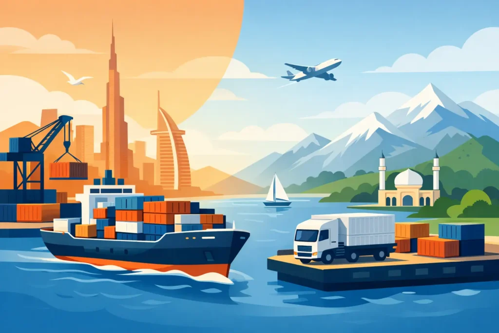 Sea Cargo to Pakistan from Dubai Service Review