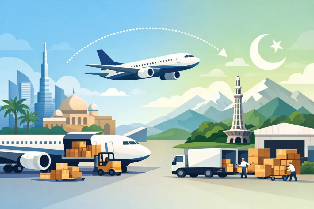 Air Cargo Service From UAE to Pakistan Explained