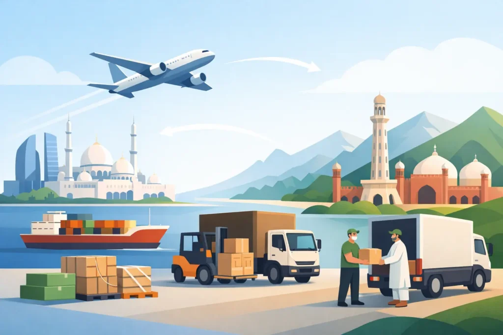 Cargo to Pakistan From Abu Dhabi Made Simple