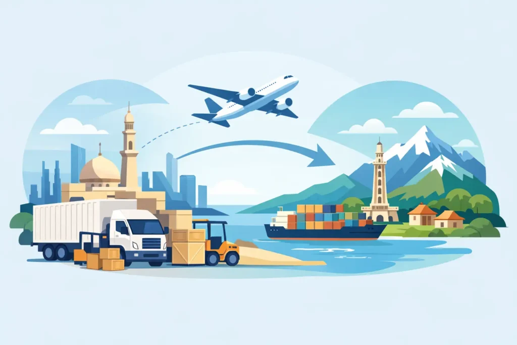 Cargo to Pakistan From Musaffah Made Simple