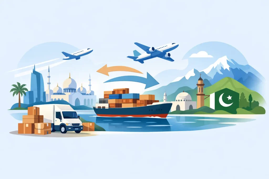 Cheap Cargo to Pakistan From Abu Dhabi Options