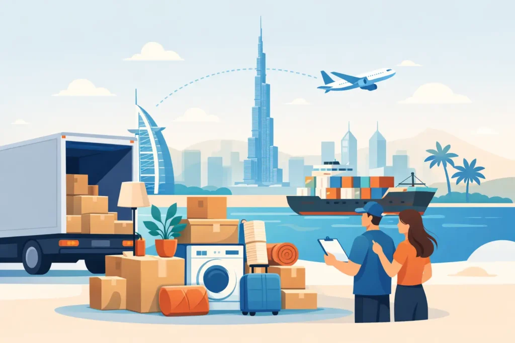 Dubai Household Goods Shipping Made Simple