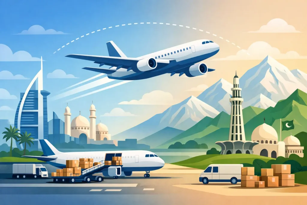 Fast Air Cargo to Pakistan From UAE Today
