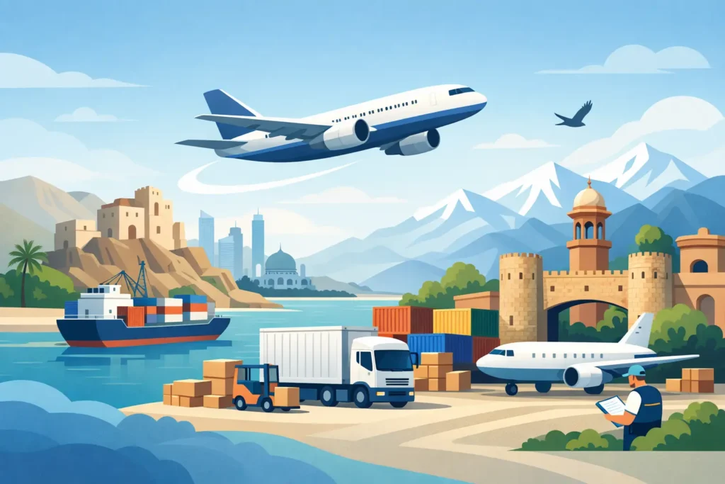 Fujairah to Peshawar Cargo You Can Trust