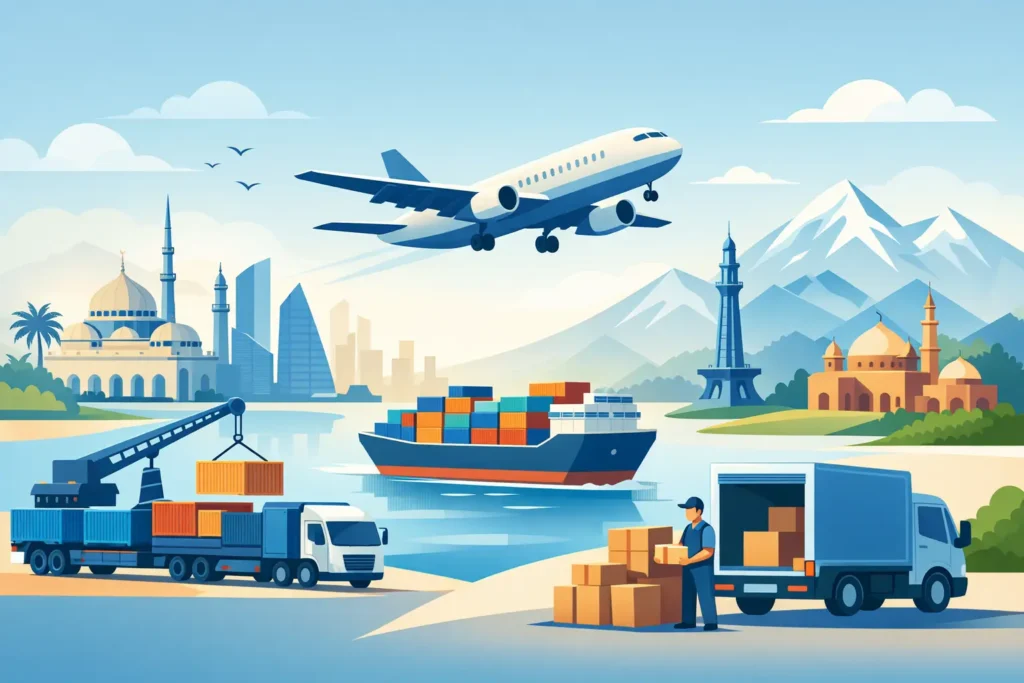 Sharjah to Pakistan No 1 Cargo Service
