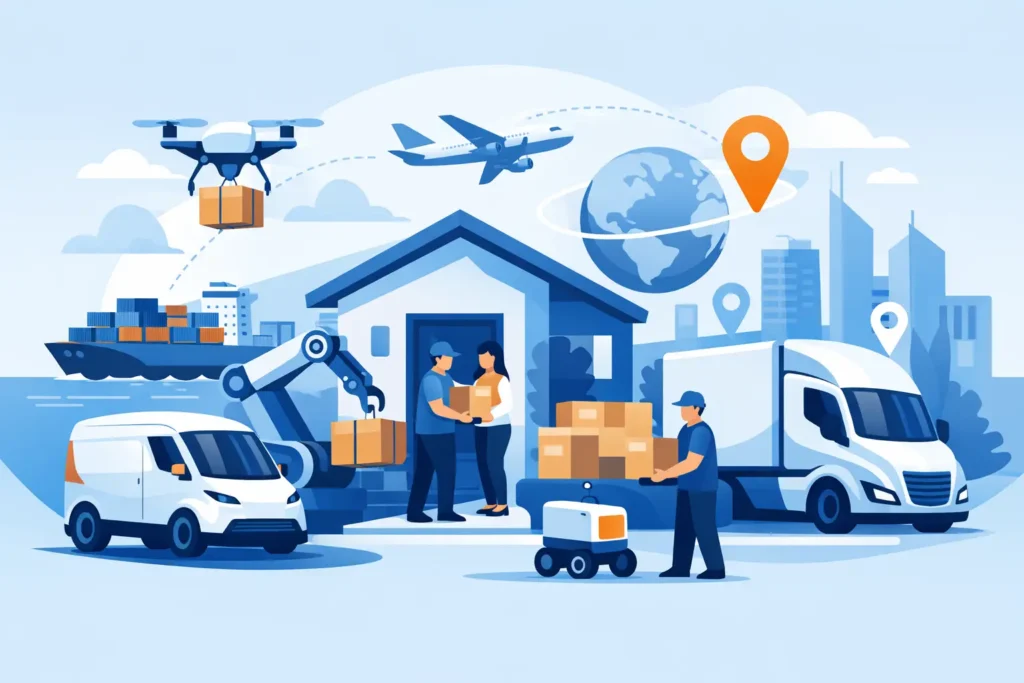 The Future of Door Delivery Logistics for Cargo