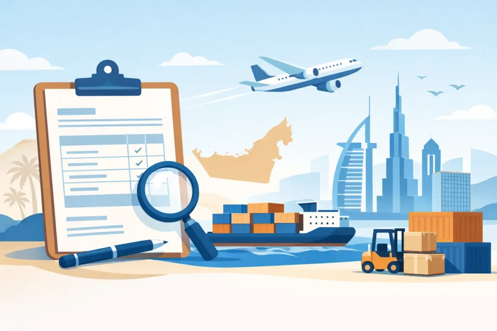 Commercial Invoice Requirements for UAE Cargo