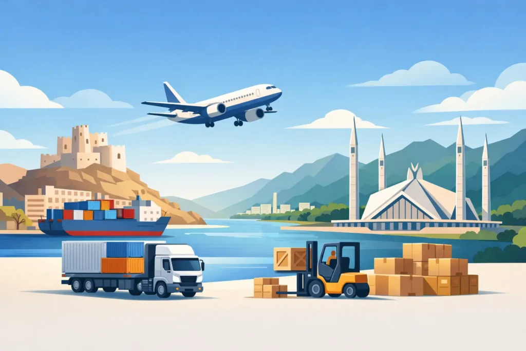 Fujairah to Islamabad Cargo You Can Trust