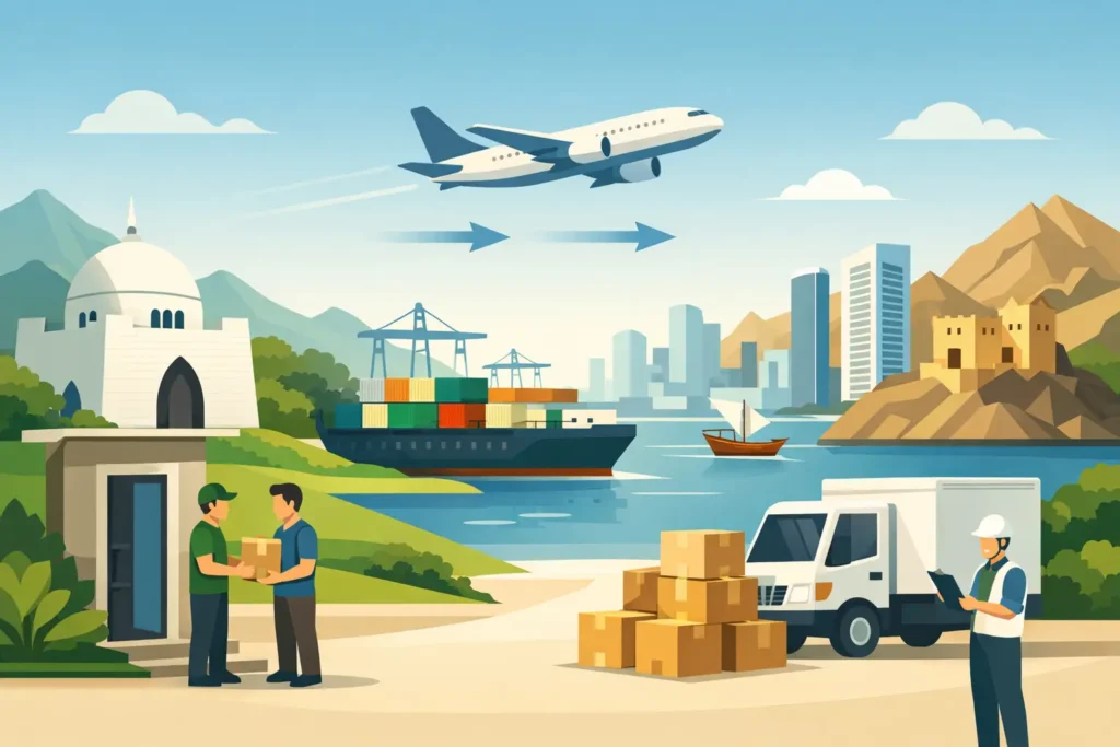 Pakistan Cargo Fujairah: Door-to-Door Shipping